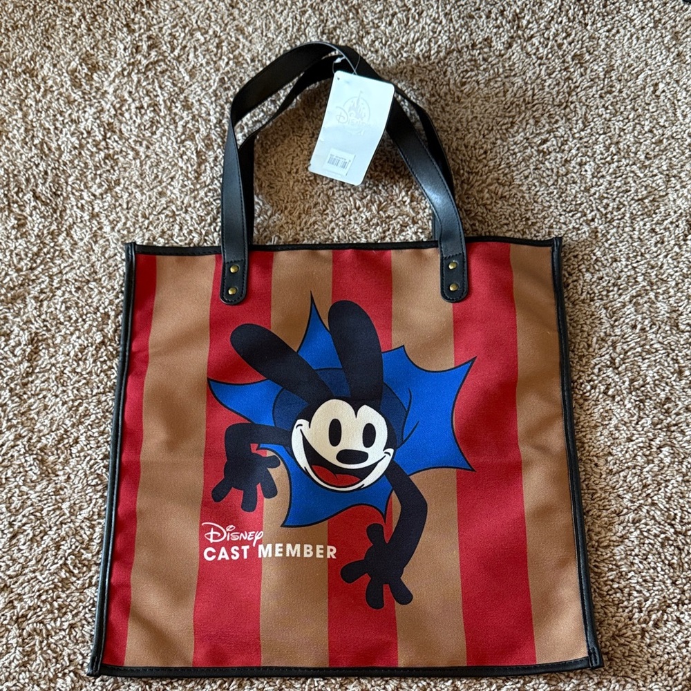 Disney Cast Member Tote Bag - Brown and Blue